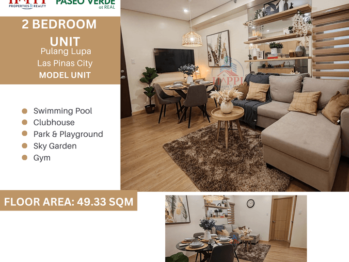 2-bedroom Residential Condo For Sale in Las Pinas Metro Manila