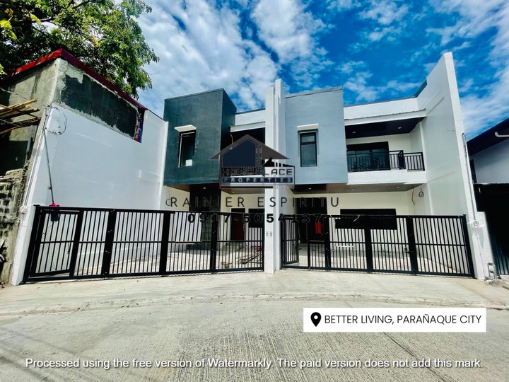 RFO 5-bedroom Duplex / Twin House For Sale in Paranaque Metro Manila