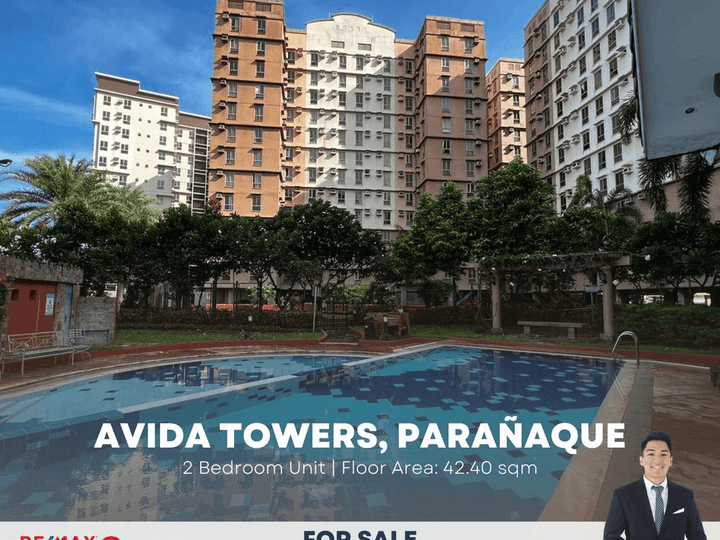 FOR SALE! 42.40 sqm 2-bedroom Unit in Avida Towers Sucat Paranaque