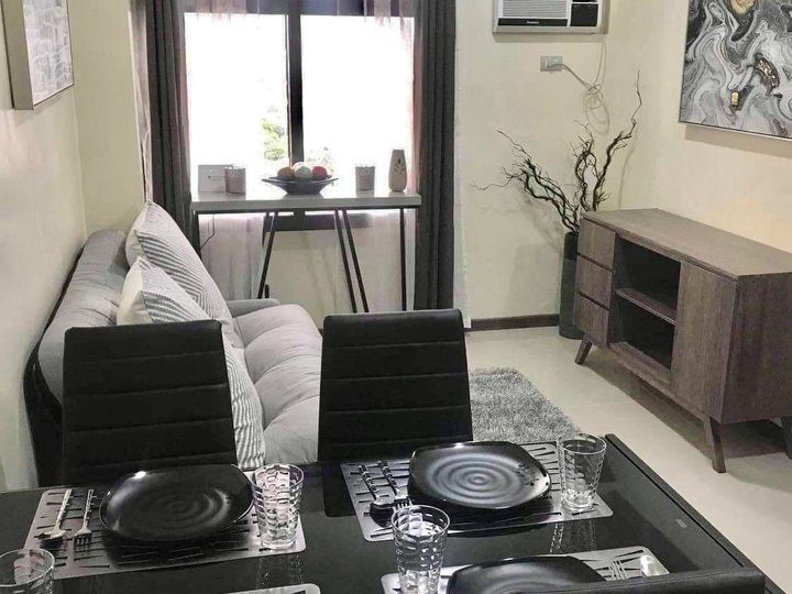 FOR RENT: FURNISHED 1BR CONDO WITH MOUNTAINVIEW. NEAR AYALA MALL.