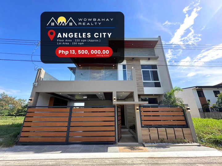 Brandnew Modern House with Swimming Pool for sale in Angeles City