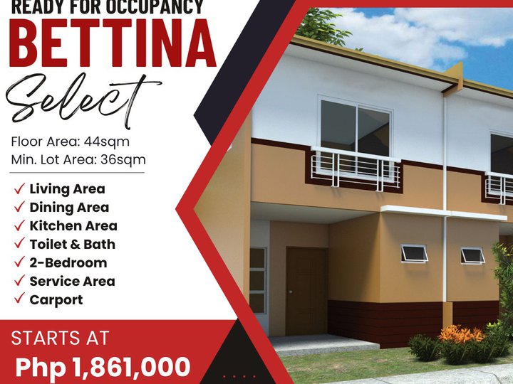 2-bedroom Townhouse For Sale in San Pablo Laguna and Nationwide