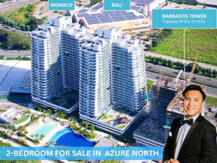 Condominium For Sale In Azure North 2-Bedroom Fully Furnished with Balcony