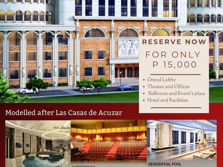 Pre-selling! Luxury Condominium in Tomas Morato (10k per month DP)
