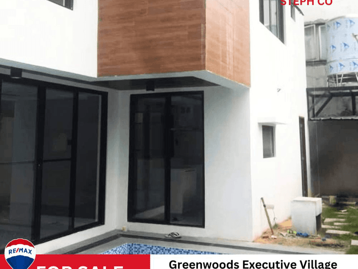 Modern Pasig 5BR House in Greenwoods Executive Village, Swimming Pool