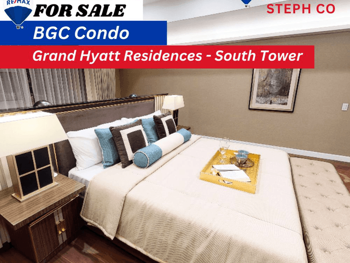 For Sale Condo BGC Premium Grand Hyatt Residences, Bonifacio Global