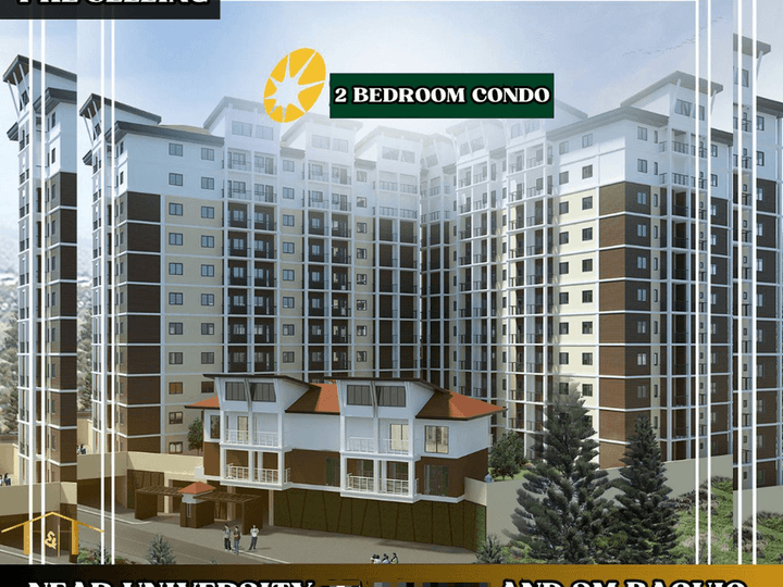 2 BEDROOMS CONDO IN BAGUIO NEAR UNIVERSITY OF BAGUIO AND SM BAGUIO