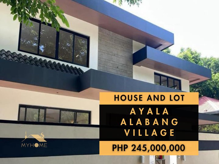 Ayala Alabang Village House and Lot for Sale