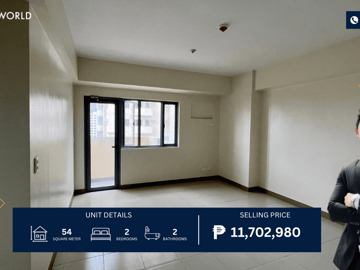 RFO 1BR UNIT FOR SALE IN ARANETA CITY CUBAO | 3.5% DP TO MOVE IN