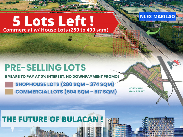 Commercial Lots for sale in the new Bulcan Global city!