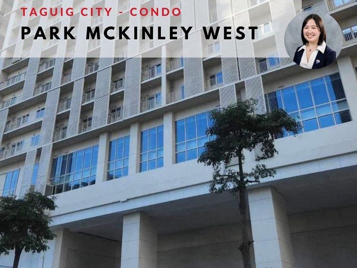 Rush Sale: Park McKinley West 1BR Balc, near Bonifacio Global City