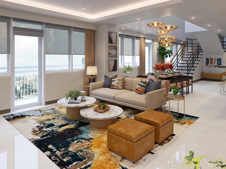 3-Bedroom Condominium Bi-Level Loft For Sale in Mactan Newtown Cebu