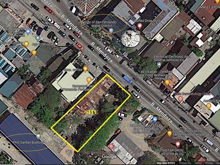 FOR SALE COMMERCIAL LOT IN SAN FERNANDO PAMPANGA