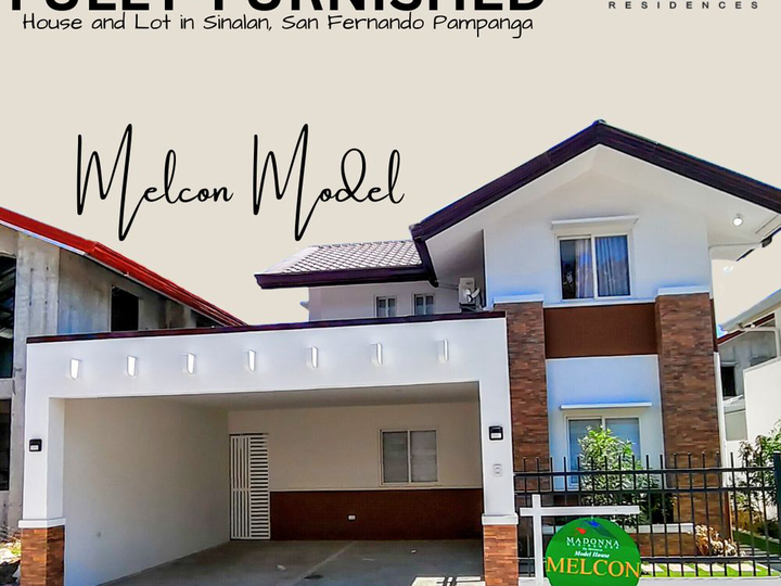 fully furnished house and lot 4BR 3 TB