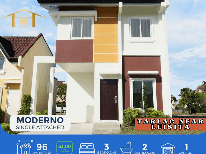 PRE-SELLING HOUSE AND LOT NA PWEDE SA PAG-IBIG AND BANK FINANCING NEAR ROBINSONS LUISITA TARLAC