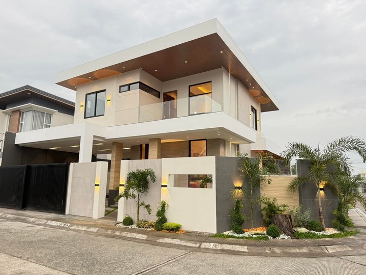 FOR SALE BRAND NEW MODERN MINIMALIST HOME WITH SWIMMING POOL IN PAMPANGA NEAR MARQUEE MALL