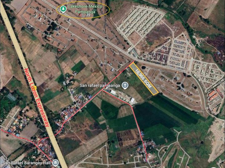 FOR SALE RAW LAND IDEAL FOR INDUSTRIAL USE IN MEXICO PAMPANGA NEAR NLEX