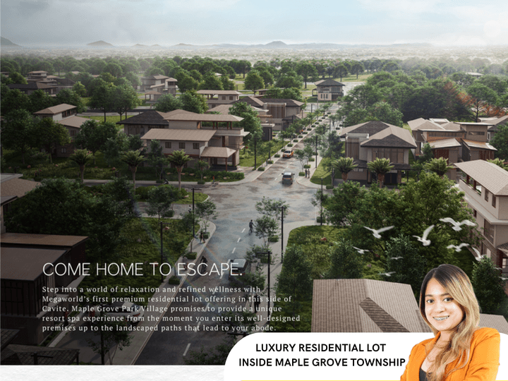 PRE-SELLING RESIDENTIAL LOT MAPLE GROVE PARK VILLAGE BY MEGAWORLD