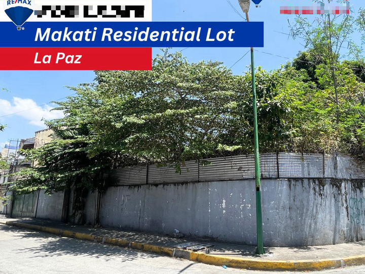 For Sale Makati Residential Lot in Makati - La Paz, Corner Lot