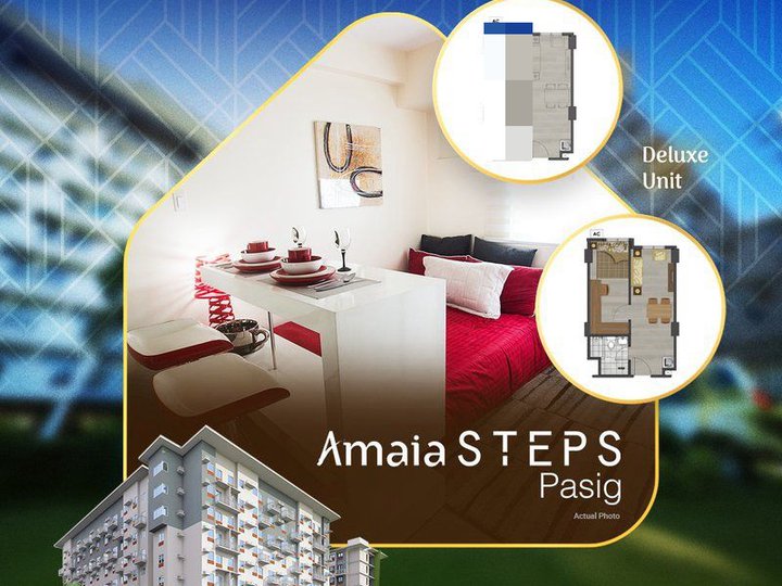 Ready for Occupancy  Rent to own condo units for sale  in AMAIA STEPS Pasig City