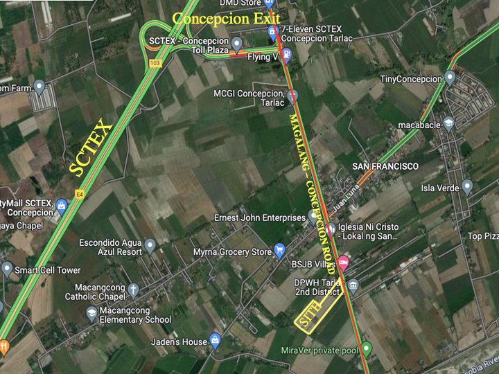 FOR SALE RAWLAND IN TARLAC ALONG PROVINCIAL HIGHWAY NEAR SCTEX CONCEPCION EXIT