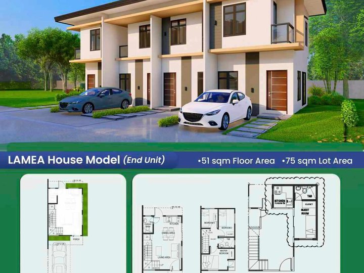 3-bedroom Townhouse For Sale in Magalang Pampanga