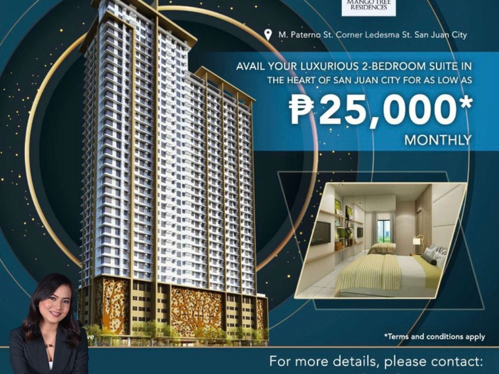 NEAR LA SALLE GREENHILLS | 2BR-PRE SELLING