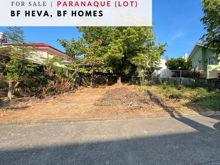 For Sale Lot only BF Homes 362 sqm in BF Heva, Paranaque