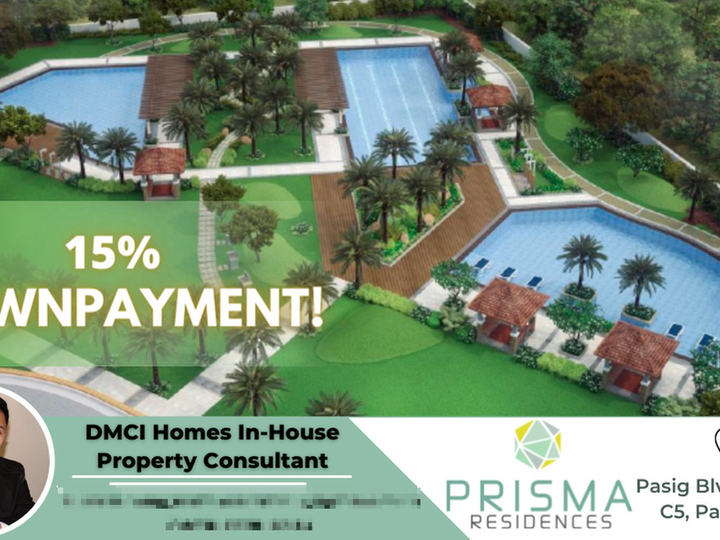 1 BR Unit in Pasig City - Prisma Residences by DMCI Homes