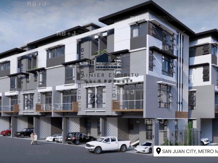 Pre-selling 4-bedroom Townhouse For Sale in San Juan Metro Manila