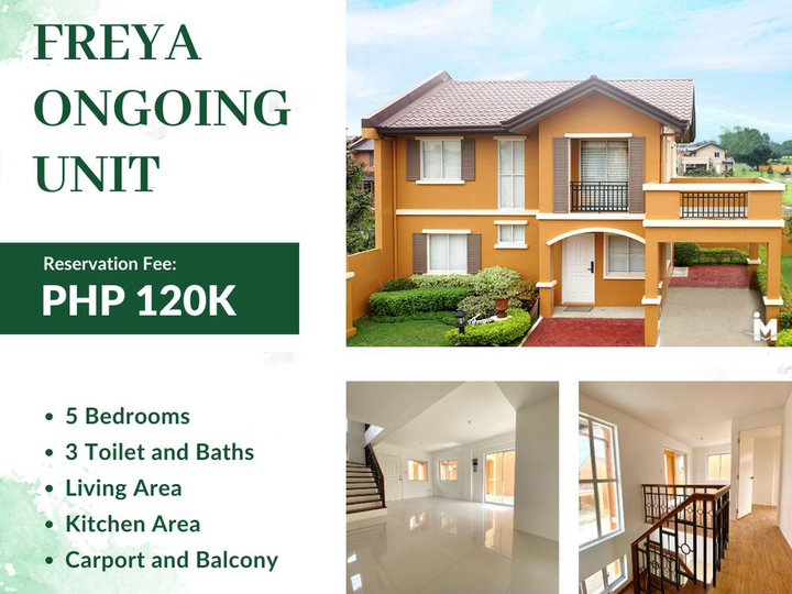 ONGOING 5BR FREYA HOUSE AND LOT FOR SALE IN DUMAGUETE