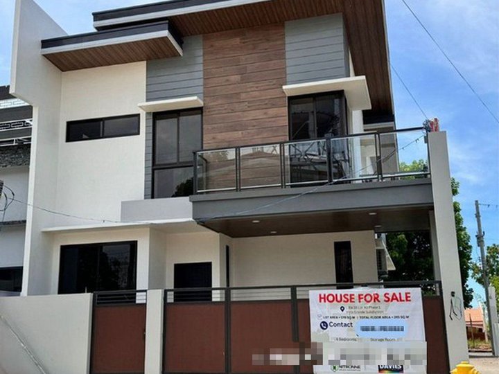 4-bedroom Single Attached House For Sale in Talisay Cebu