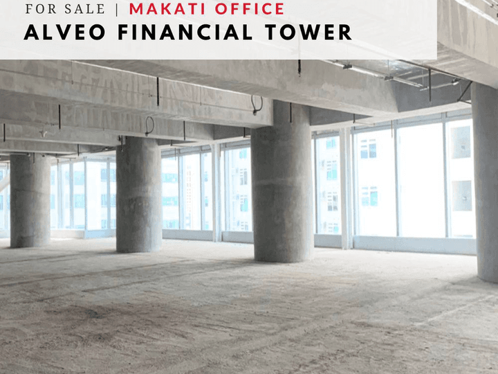 For Sale Makati Office 1.1K sqm Alveo Financial Tower, Ayala Avenue