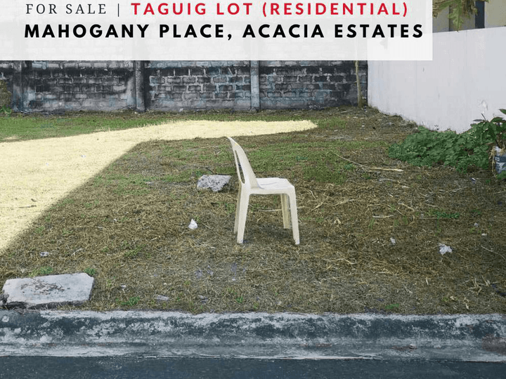 For Sale Taguig Lot in Acacia Estates, Mahogany Place, DMCI