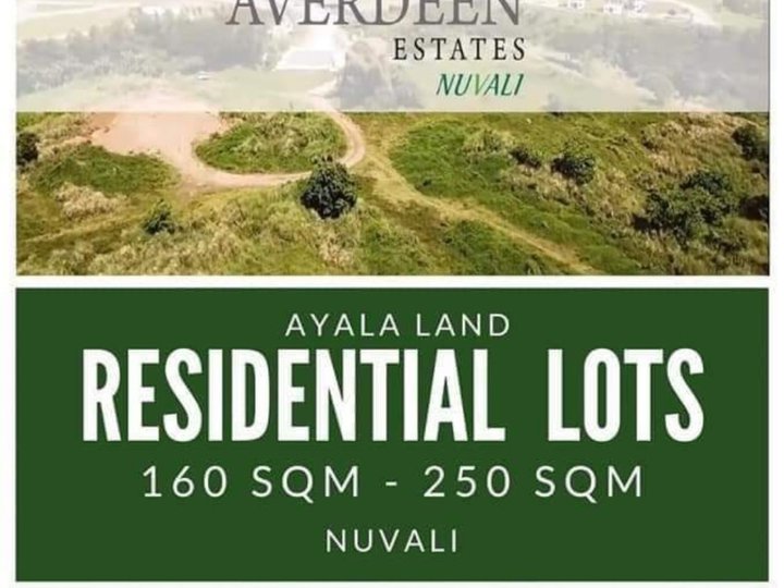 Residential LOT FOR SALE in Nuvali Laguna Averdeen