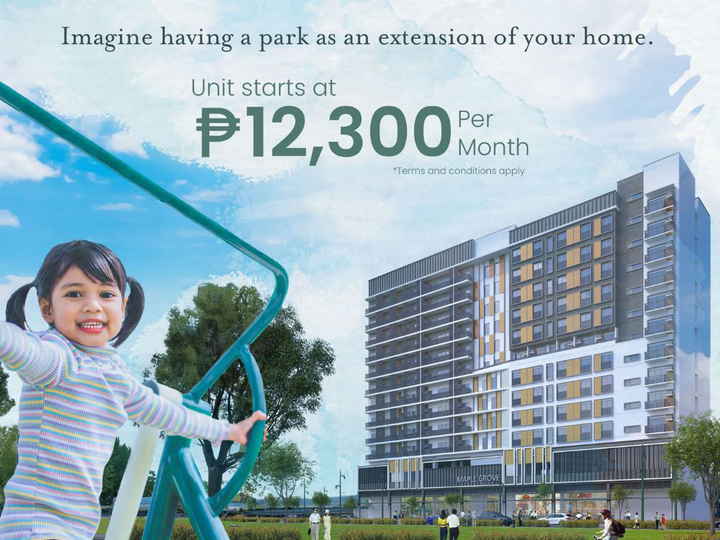 Maple Park Residences Preselling Condo for Sale Cavite General Trias