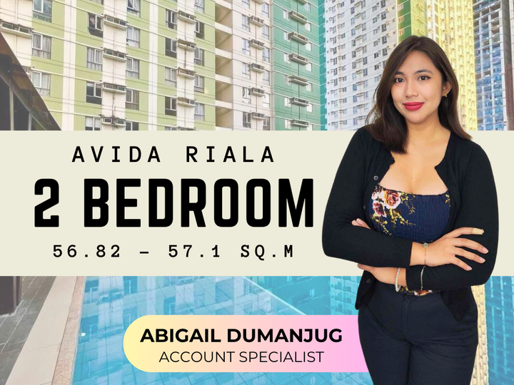 RFO 57.1 sqm 2 bedroom Condo T4 For Sale in Cebu IT Park Cebu City