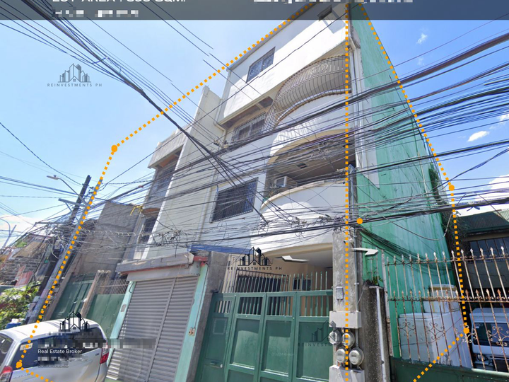 For Sale 4storey warehouse w/office and building in Cubao Quezon City