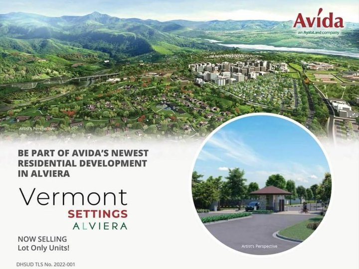 Pre-selling Lot For Sale in Vermont Settings Alviera at Pampanga