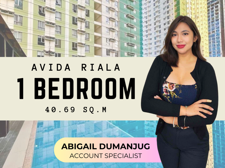 RFO 41 sqm 1 bedroom Condo T1-3 For Sale in Cebu IT Park Cebu City