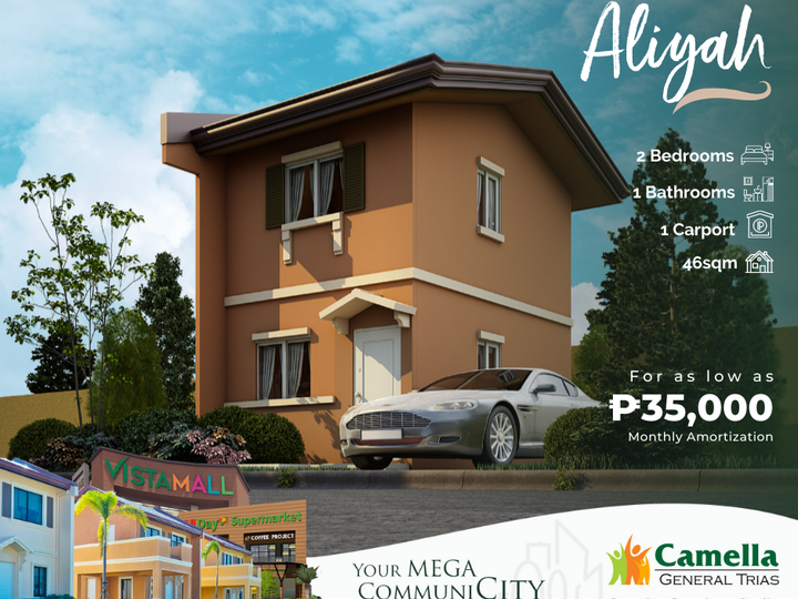 Pre Selling 2 Bedrooms Near Metro Manila | Camella in Cavite