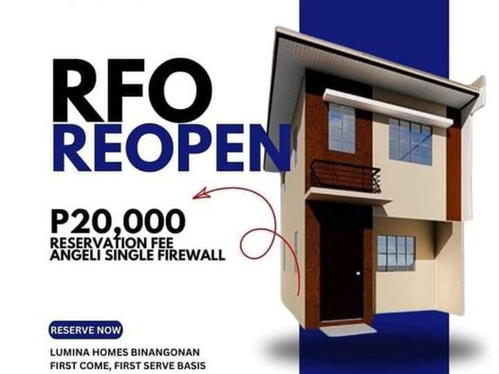 Brand new House for Sale in Lumina Homes Binangonan Rizal