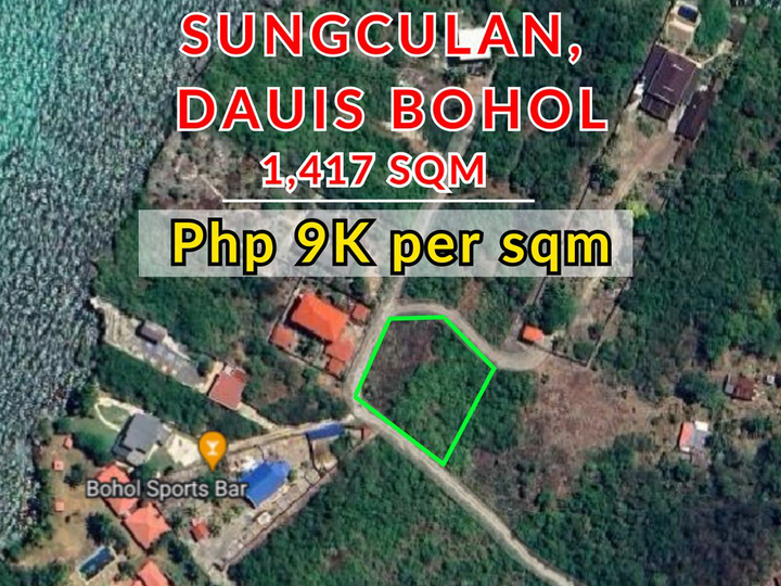 1,417 sqm Residential / Commercial Lot for Sale in Dauis, Bohol