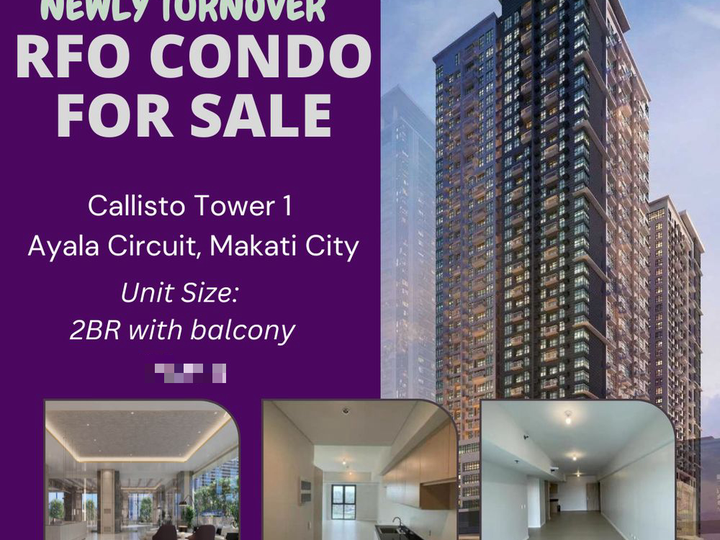 RFO 2Br Condominium for sale in Circuit, Makati