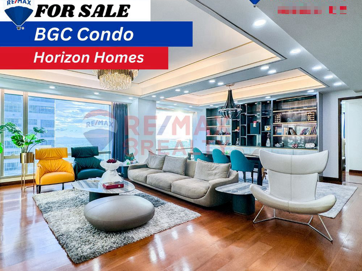 For Sale 2BR Horizon Homes, in BGC, Luxury Unit with Manila Bay View