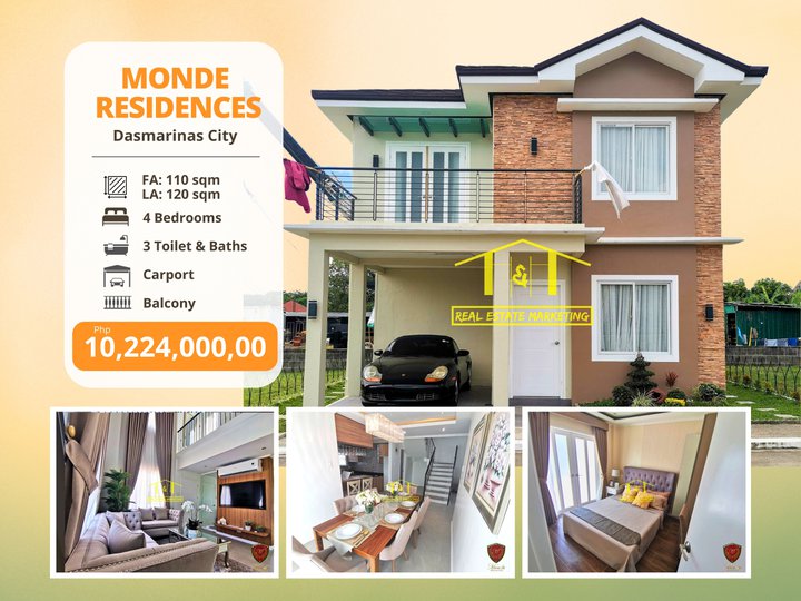 Single Detached House and Lot For Sale 4BR in Dasmarinas