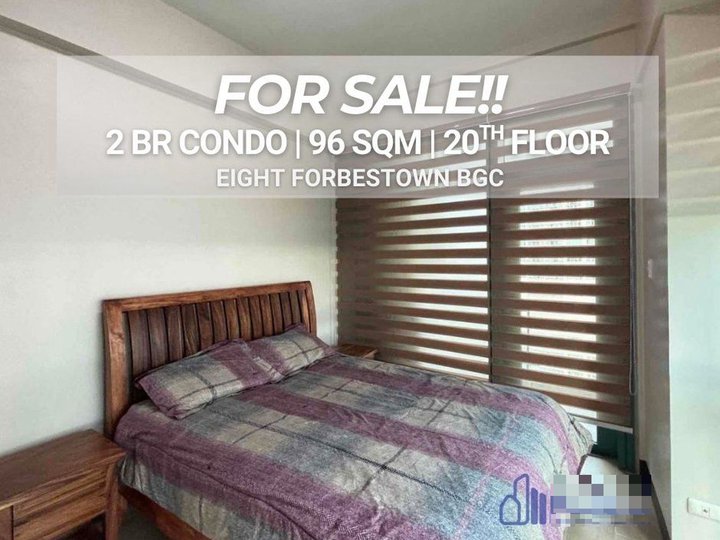 FOR SALE | Prime 2-Bedroom Unit at Eight Forbestown, BGC
