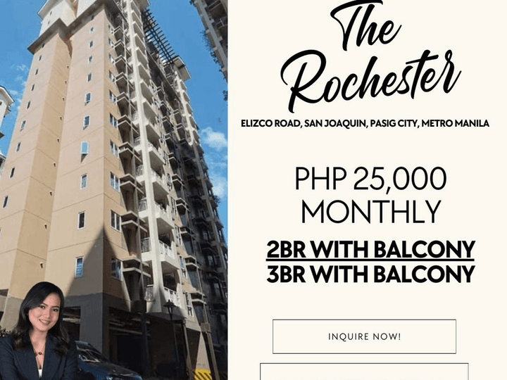 2BR & 3BR RENT TO OWN CONDO IN PASIG | RFO