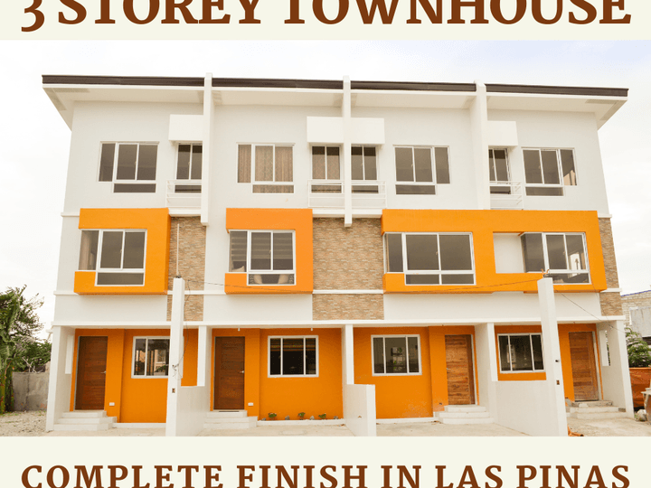 3 STOREY TOWNHOUSE IN LAS PINAS WITH CCTV