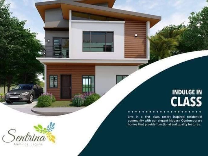 Single detached complete interior finish houses in SENTRINA ALAMINOS